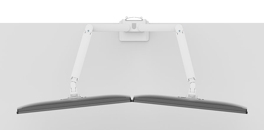 Neomounts DS70-250WH2 Monitor arm 17-32" - gas spring - Topfix - 180°-stop
