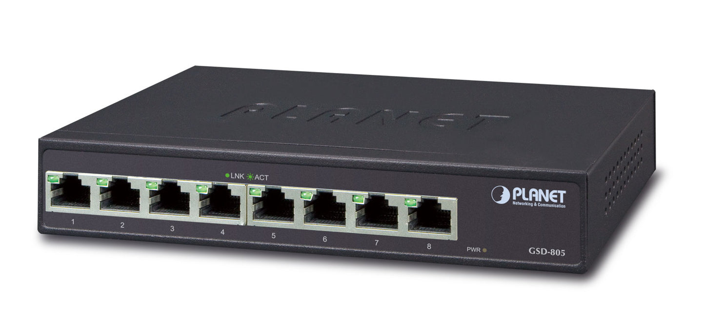 Planet GSD-805 network switch