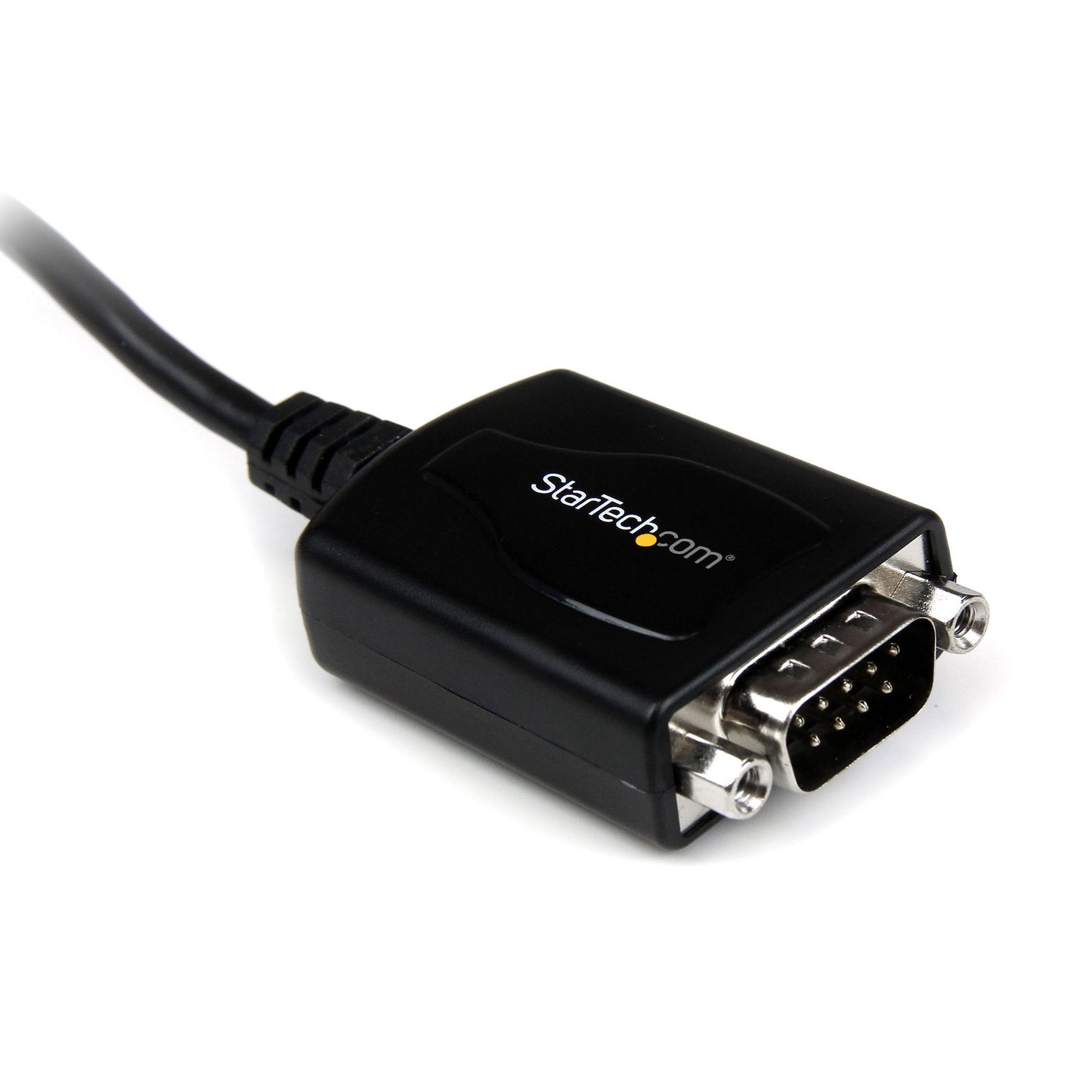 StarTech.com 1 ft USB to RS232 Serial DB9 Adapter Cable with COM Retention - TAA Hub