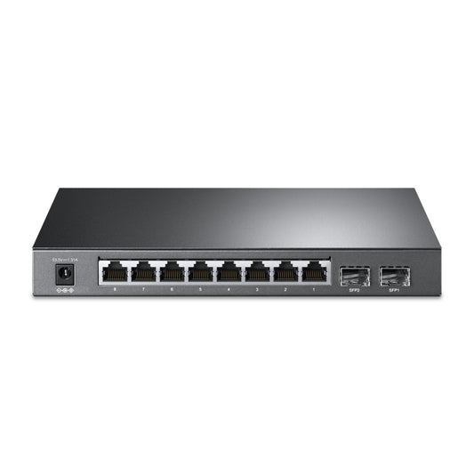 TP-LINK JetStream 10-Port Gigabit Smart Switch with 8-Port PoE+