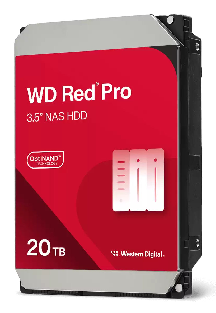 Western Digital Red Pro 20TB 3.5" SATA 7200 RPM NAS HDD