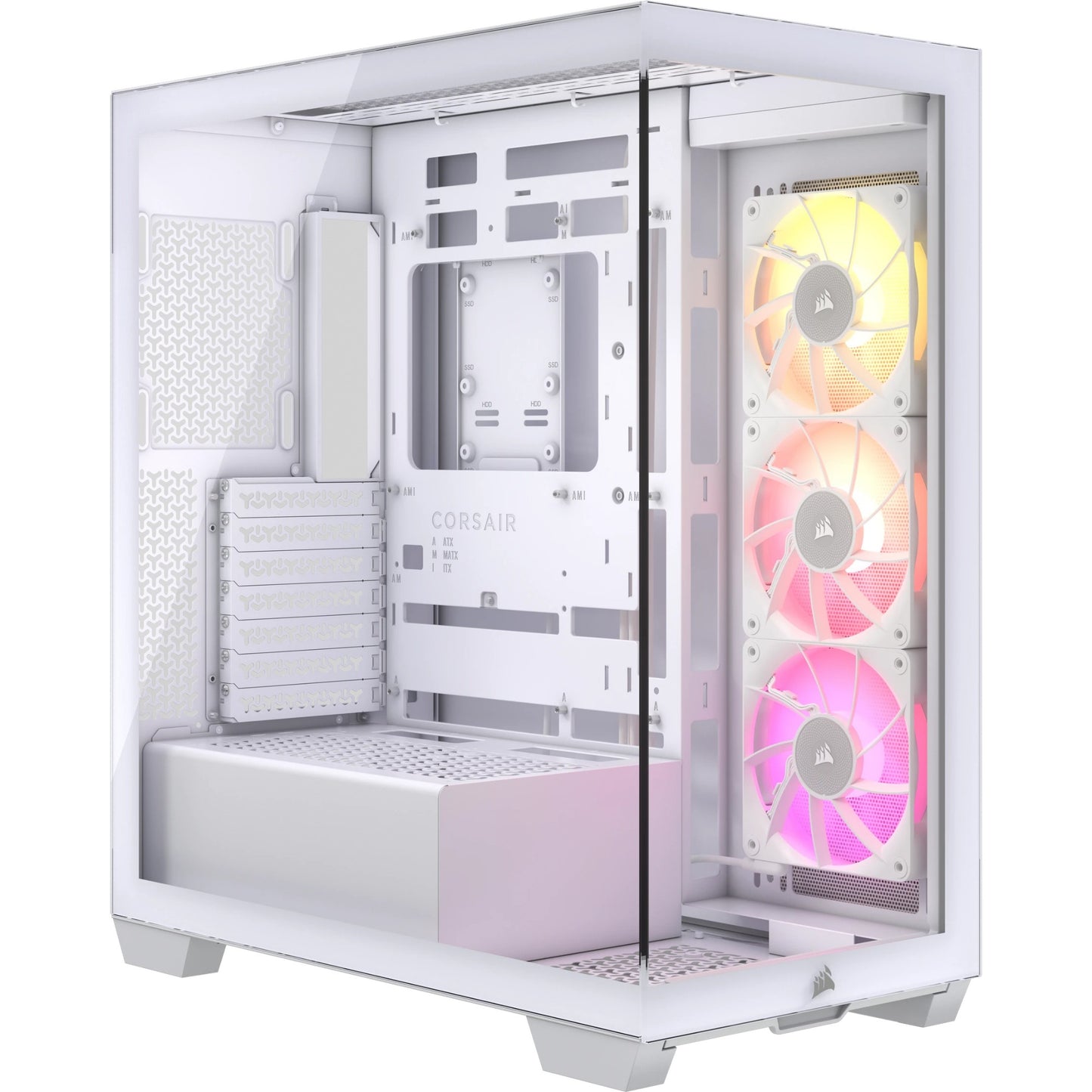 Corsair iCUE LINK 3500X RGB Midi Tower White PC Case