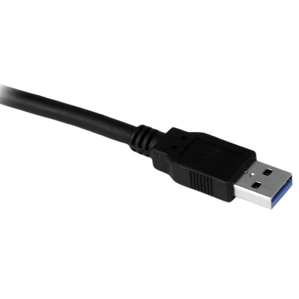StarTech.com 5 ft Black Desktop SuperSpeed USB 3.0 (5Gbps) Extension Cable - A to A