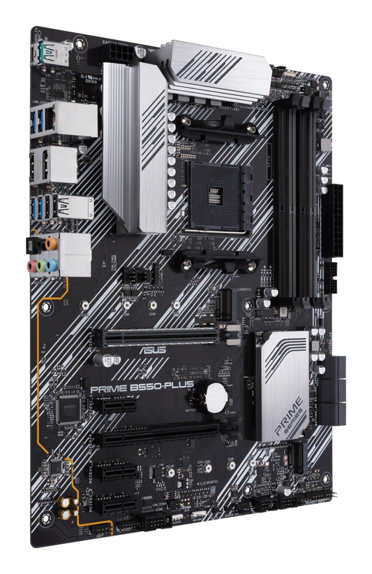 ASUS PRIME B550-PLUS AMD B550 Socket AM4 ATX Motherboard