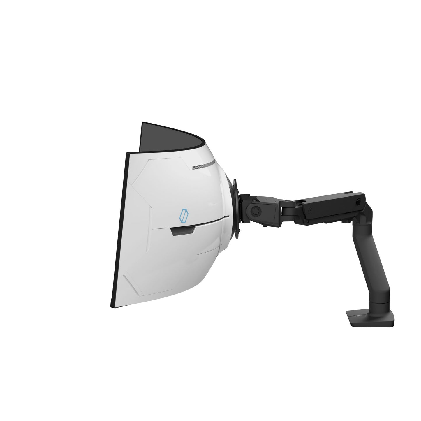 Ergotron HX Series HX ARM WITH VERY HEAVY DUTY PIVOT DESK 144.8 cm (57") Black Mount