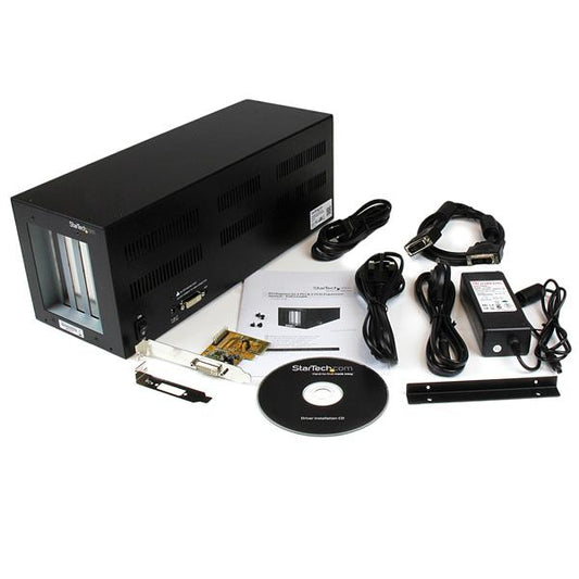 StarTech.com PCI Express to 2 PCI & 2 PCIe Expansion Enclosure System - Full Length Hub