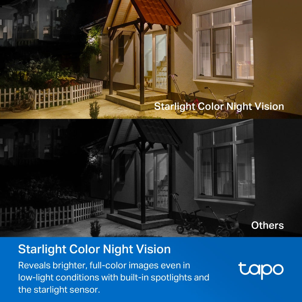 TP-LINK Tapo Wire-Free Indoor/Outdoor Security Camera SPEC:4K UHD (3840x2160)