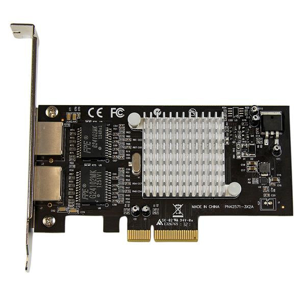 StarTech.com Dual Port PCI Express (PCIe x4) Gigabit Ethernet Server Adapter Network