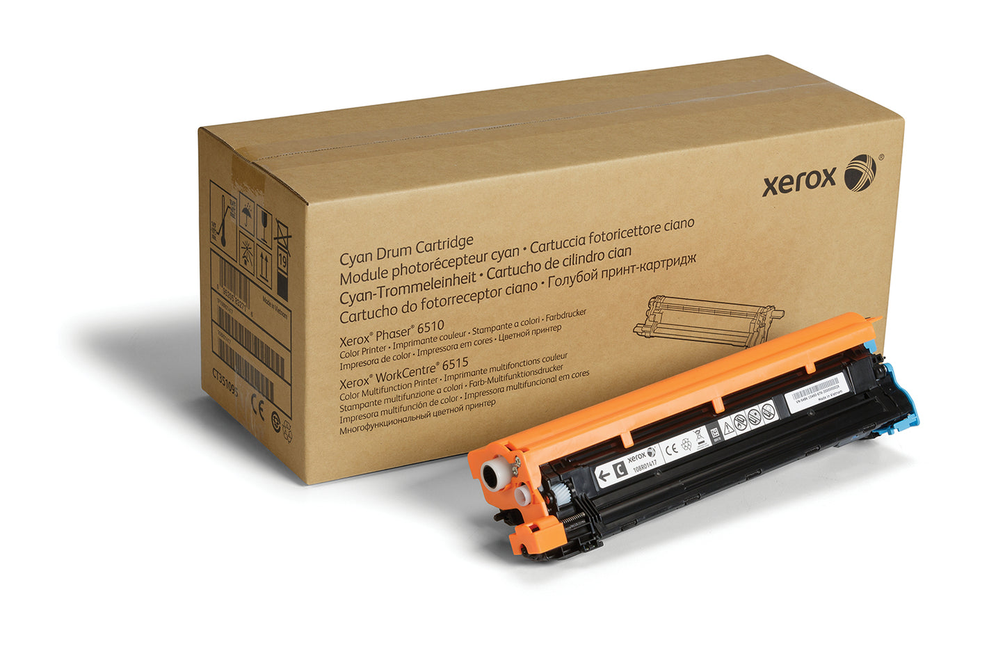 Xerox 108R01417 Cyan Toner Cartridge (48K pages, Xerox Phaser 6510)
