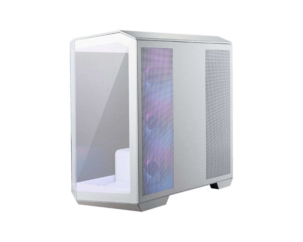 MSI MAG PANO M100R PZ Micro Tower White PC Case