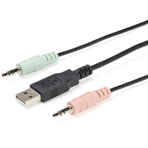 StarTech.com 2 Port DisplayPort KVM Switch - 4K 60Hz - Compact Dual Port UHD DP 1.2