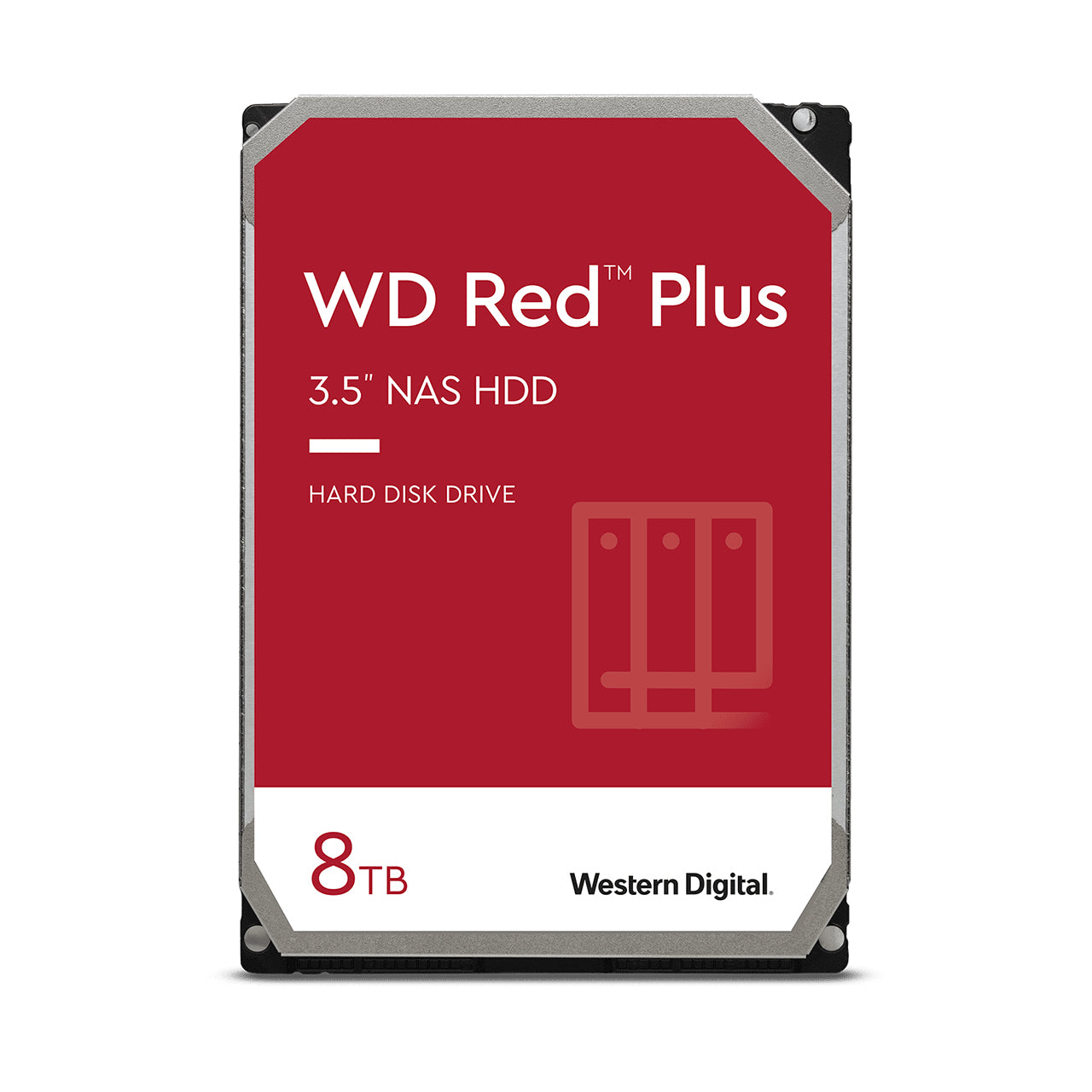 Western Digital Red Plus 8TB 3.5" SATA 5640 RPM NAS HDD