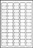 Avery Clear Mini Label- Ink jet - J8551 Transparent Labels