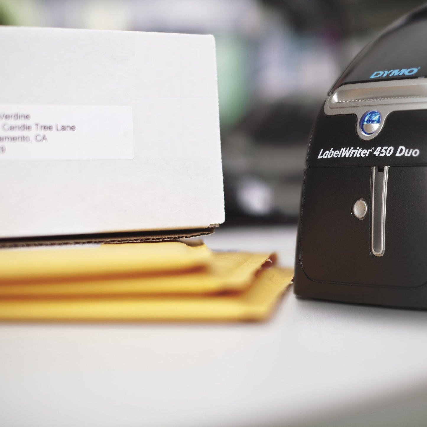 DYMO LabelWriter 450 Duo Label Maker | Direct Thermal Label Printer | Fast Printing