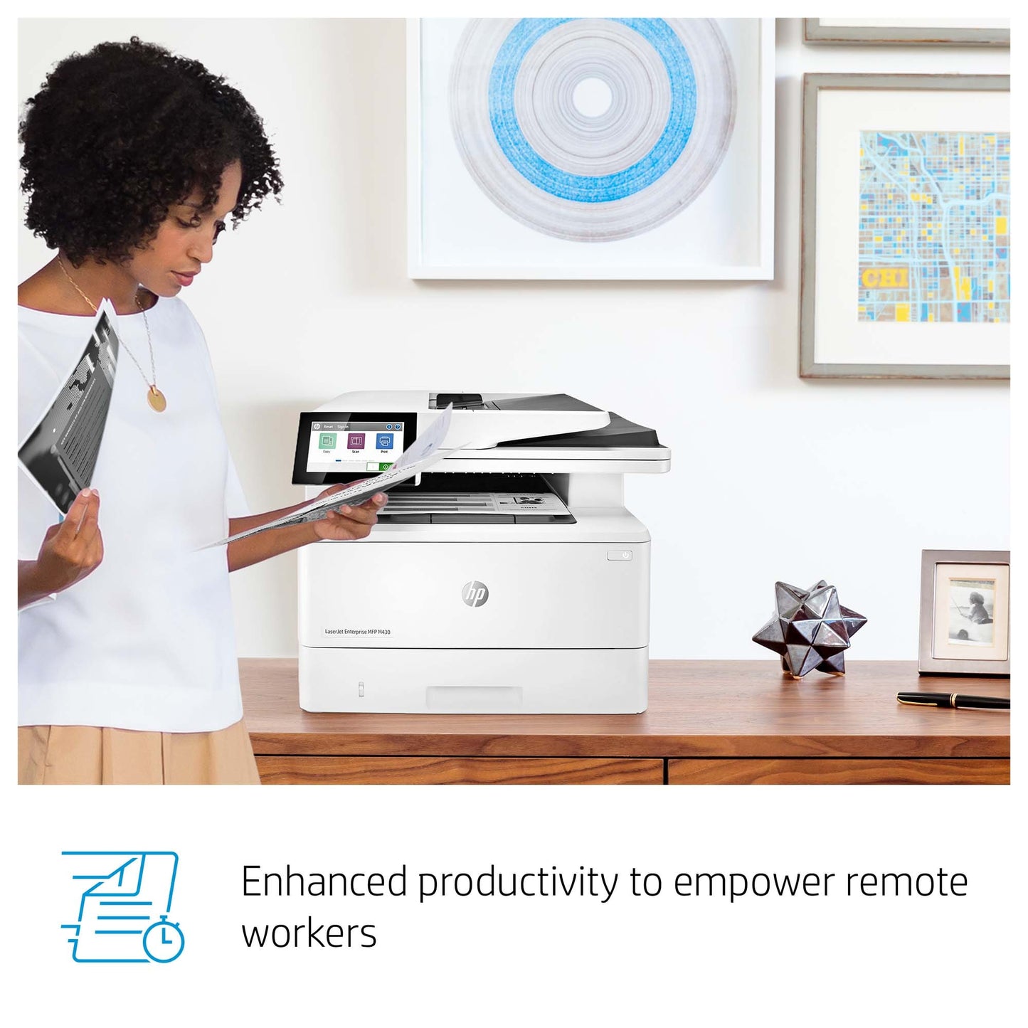 HP LaserJet Enterprise MFP M430f Printer