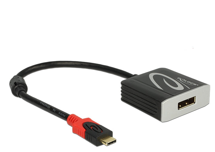 DeLOCK 63312 USB graphics adapter 4096 x 2160 pixels Black Hub