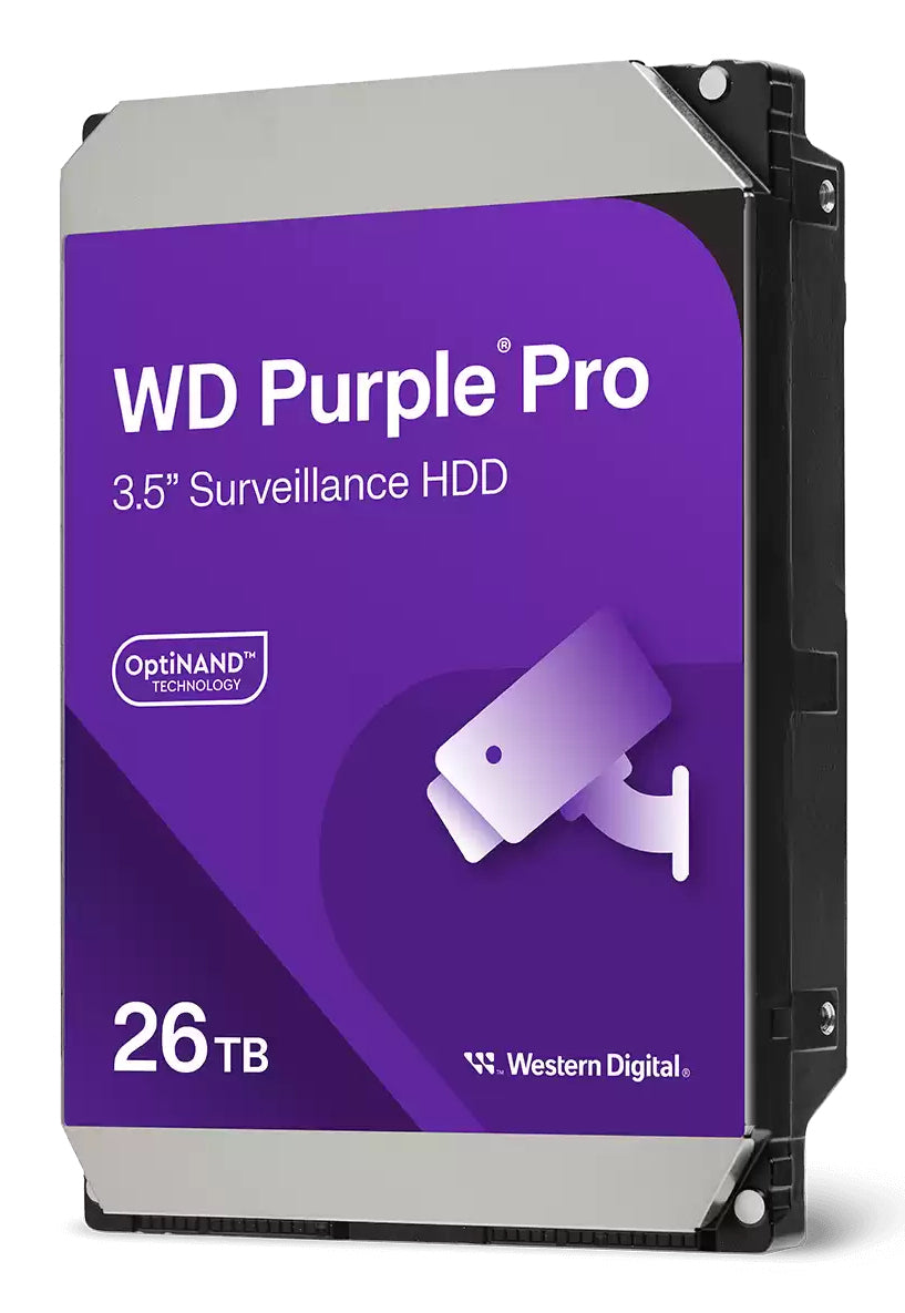 Western Digital Purple Pro 26TB 3.5" SATA 7200 RPM Surveillance HDD