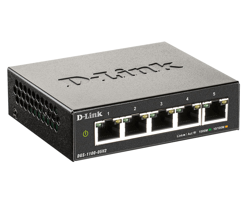 D-Link DGS-1100-05V2/E network switch