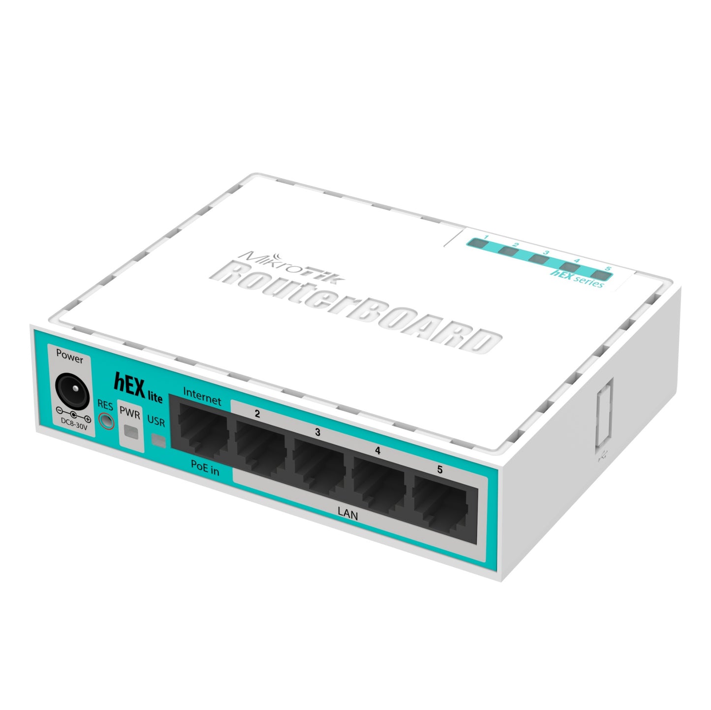 Mikrotik hEX lite wired router White Networking
