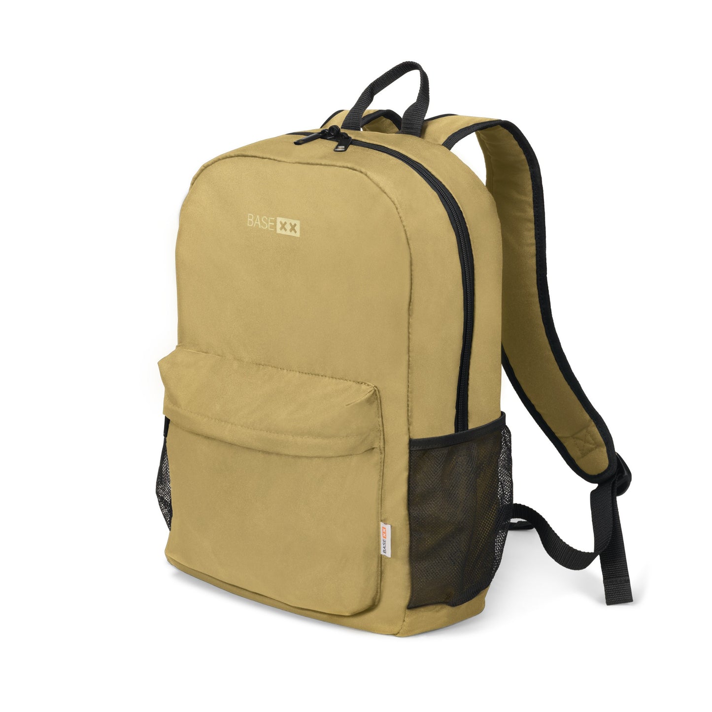 Dicota BASE XX D31966 notebook case 39.6 cm (15.6") Backpack Brown, Camel colour Laptop Bag