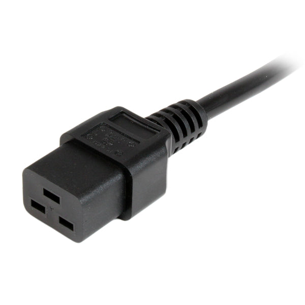 StarTech.com 6ft (2m) UK Computer Power Cable, 16AWG, BS 1363 to C19, 13A 250V