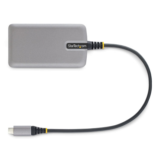 StarTech.com 3-Port Hub Ethernet USB-C Docking Station