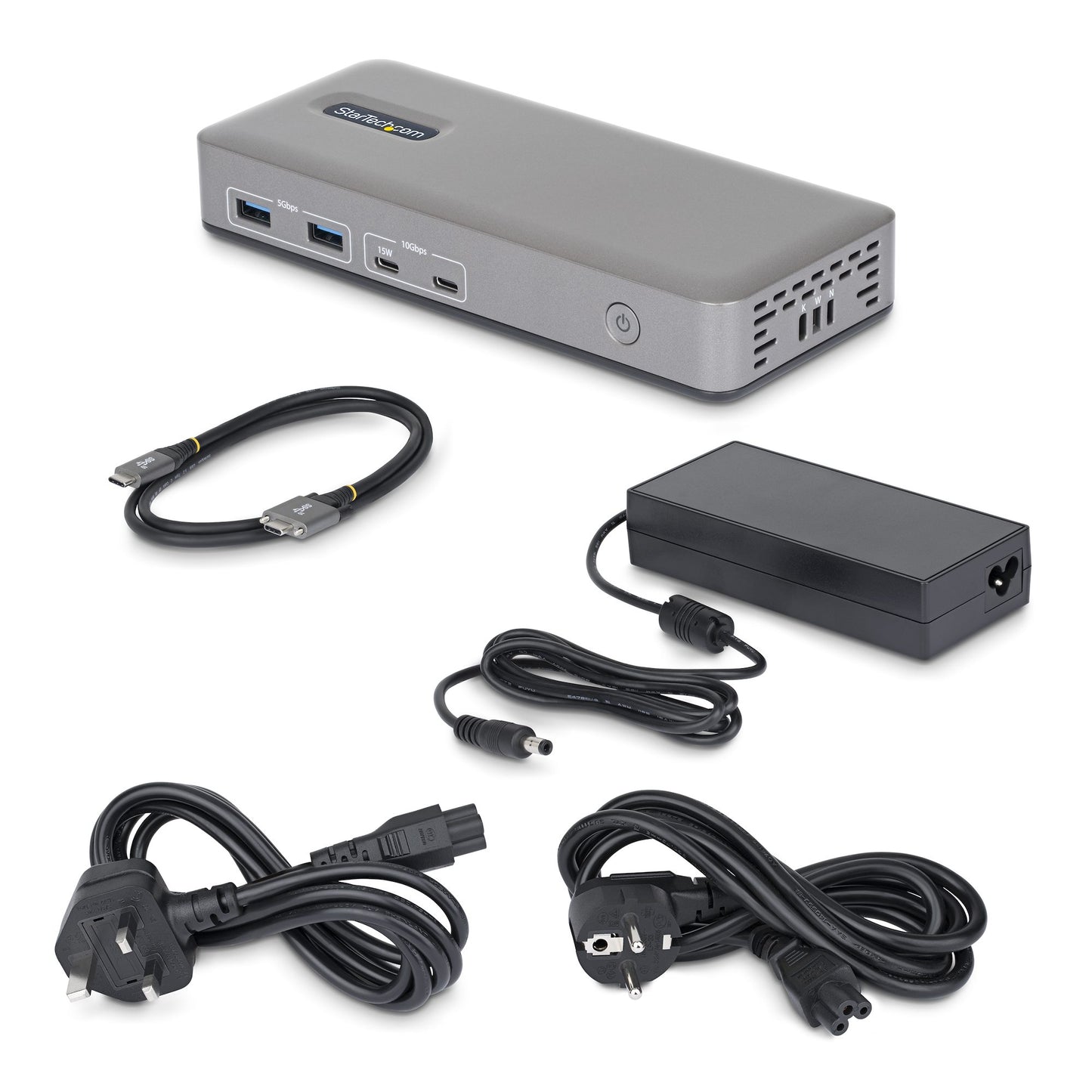 StarTech.com Dual-Monitor USB-C Docking Station 100W (201UE)