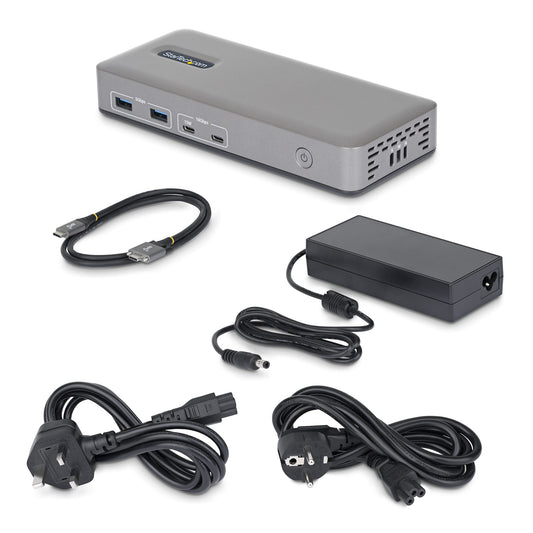 StarTech.com Dual-Monitor USB-C Docking Station 100W (201UE)