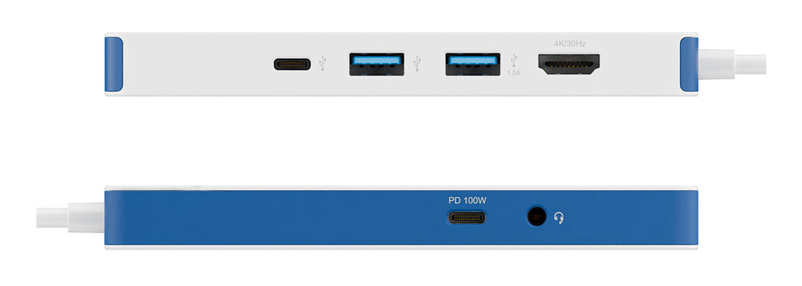 Targus HyperDrive White USB-C Docking Station 100W