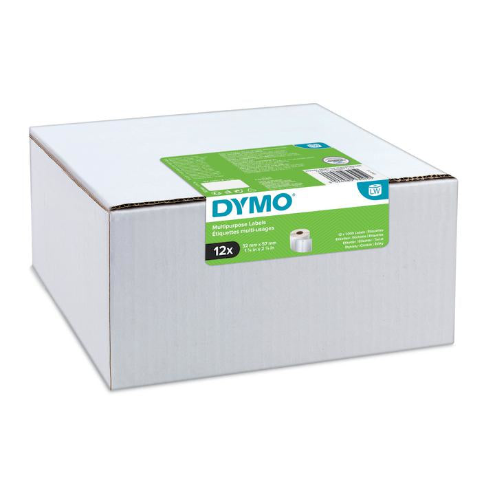 DYMO 2093093 DirectLabel-etikettes 89mm x36mm Pack=12 for Dymo LW 550 60mm/400 Labels