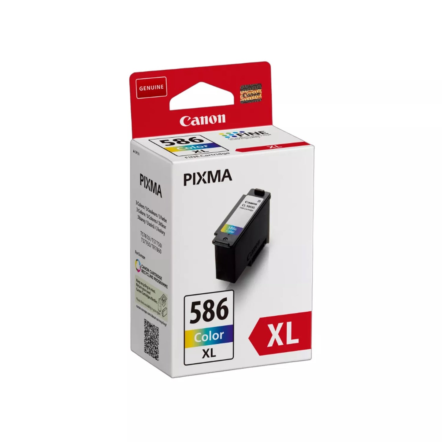 Canon 6226C001/CL-586XL Color Ink Cartridge (300 pages)