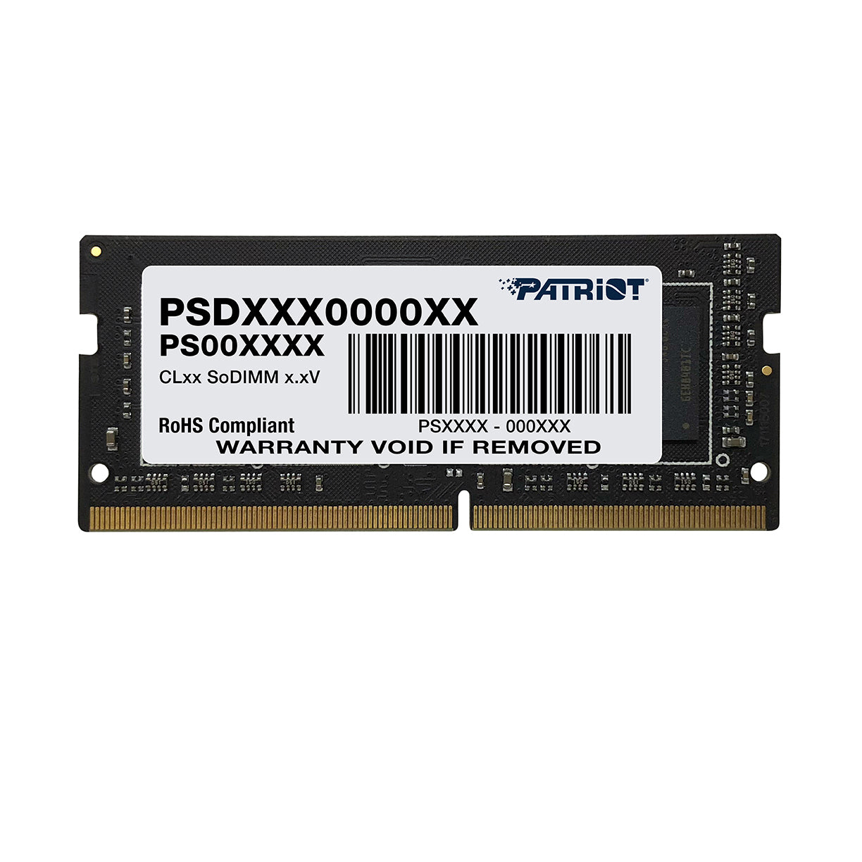 Patriot Memory 8GB (1x8GB) DDR4 3200MT/s SO-DIMM Laptop RAM