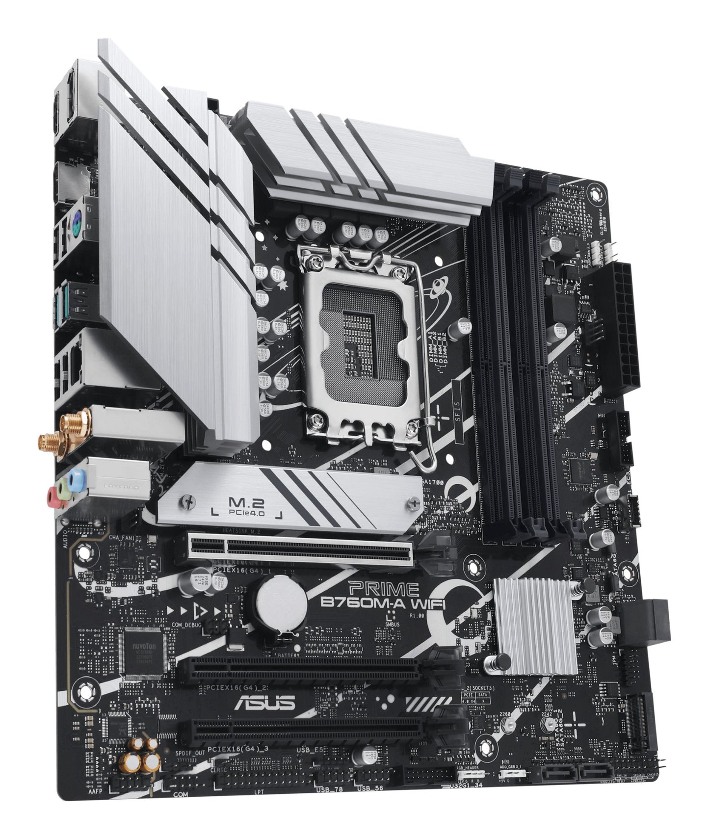 ASUS PRIME B760M-A WIFI Intel B760 LGA 1700 micro ATX Motherboard