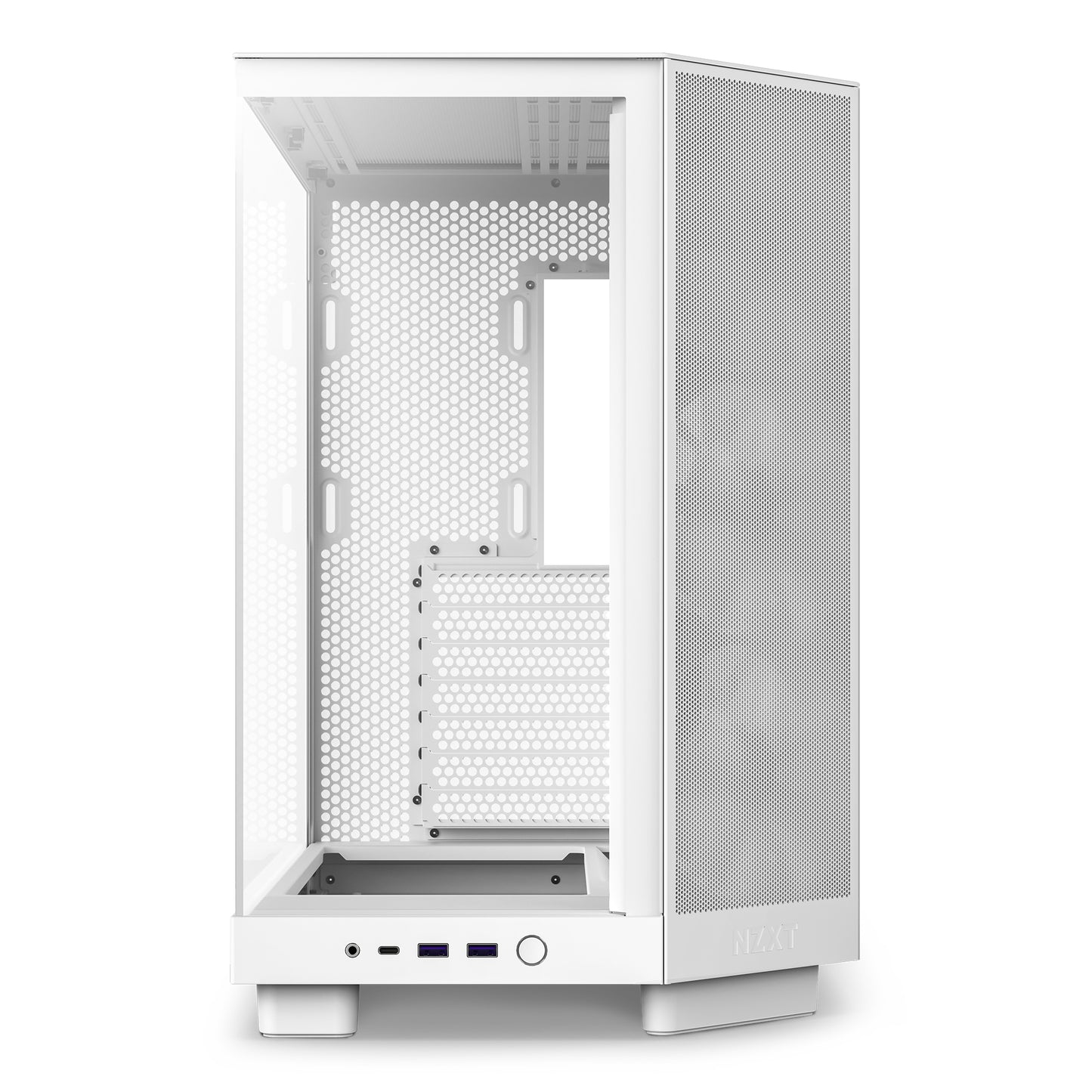NZXT H6 Flow RGB Midi Tower White PC Case