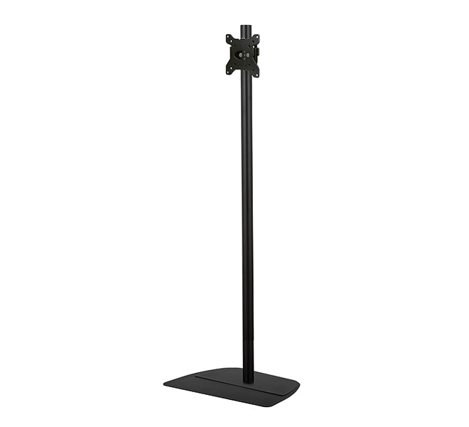 B-Tech Universal Flat Screen Floor Stand (VESA 100 x 100) - 1.6m Ø50mm Pole Mount