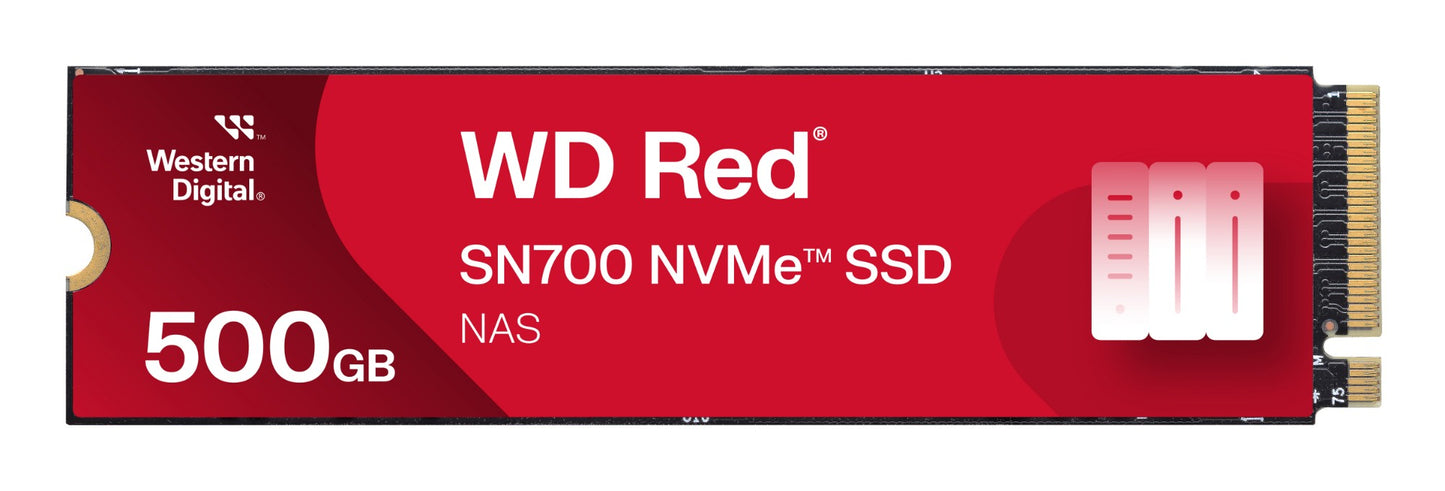 Western Digital Red 500GB M.2 NVMe PCIe Gen3 NAS SSD