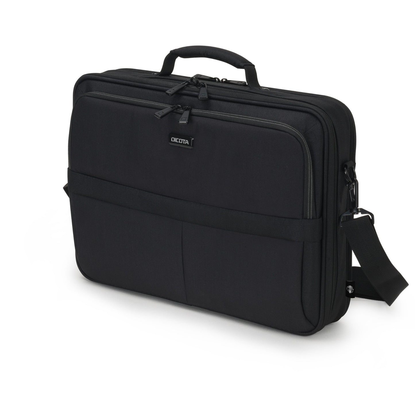 Dicota D31439-RPET laptop case 39.6 cm (15.6") Briefcase Black Laptop Bag