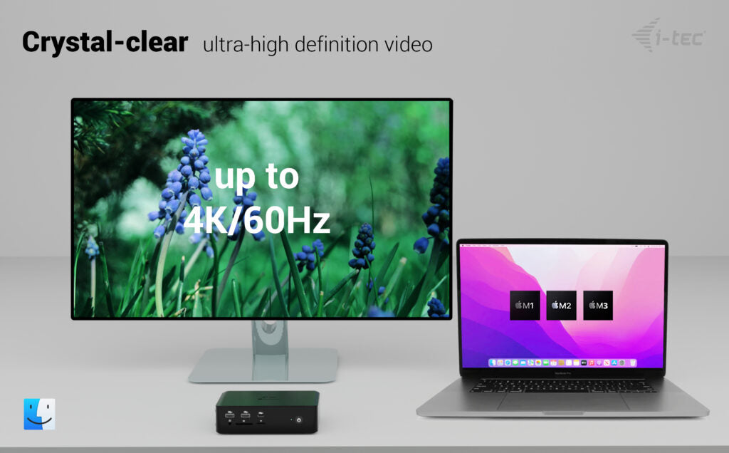 i-tec Thunderbolt5 Quattro Display Thunderbolt 5 Docking Station 140W