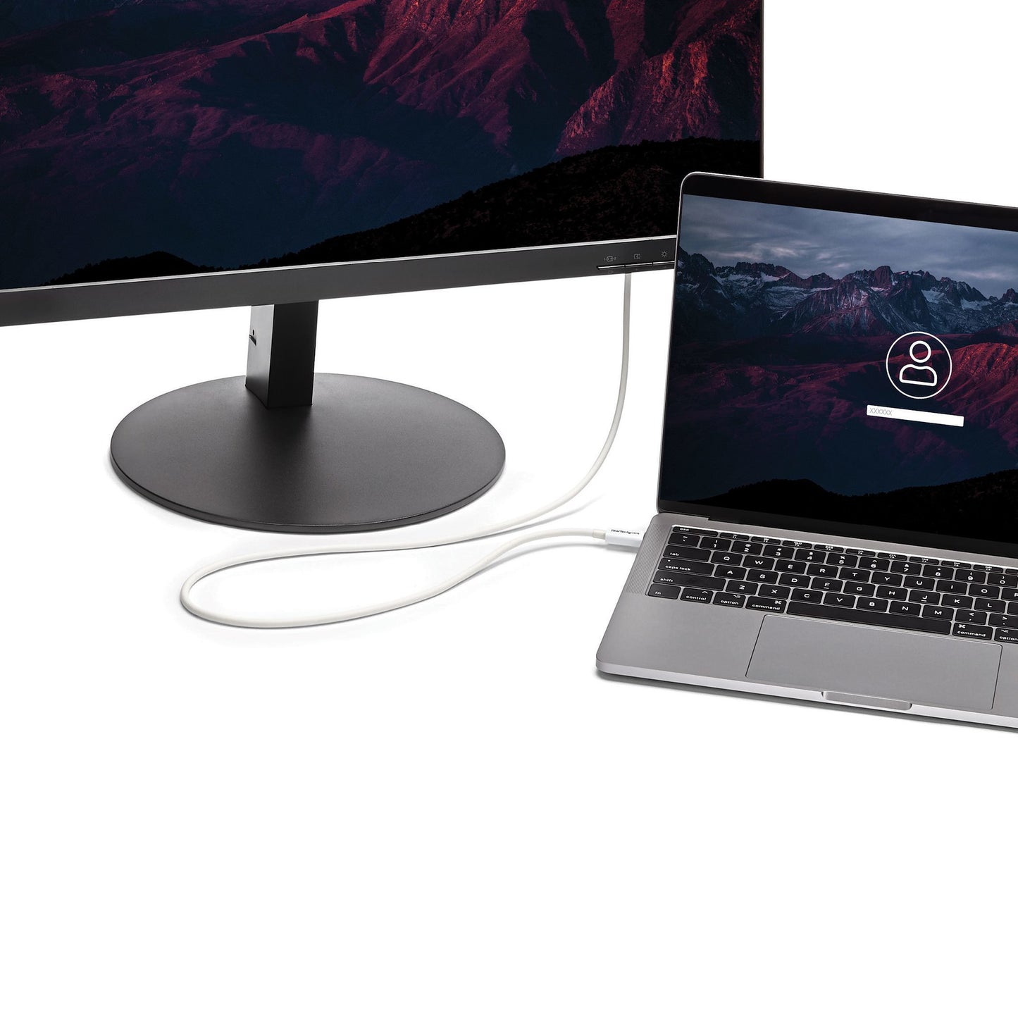 StarTech.com 6.6ft (2m) Thunderbolt 3 Cable, 20Gbps, 100W PD, 4K, Thunderbolt