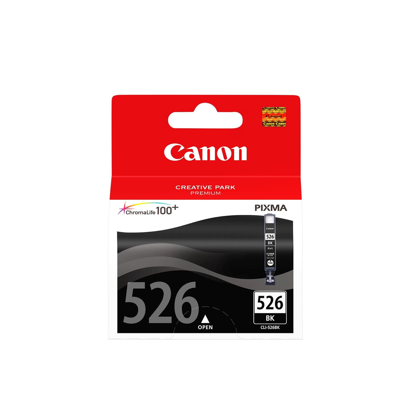 Canon 4540B001/CLI-526BK Black Ink Cartridge (2.19K pages)