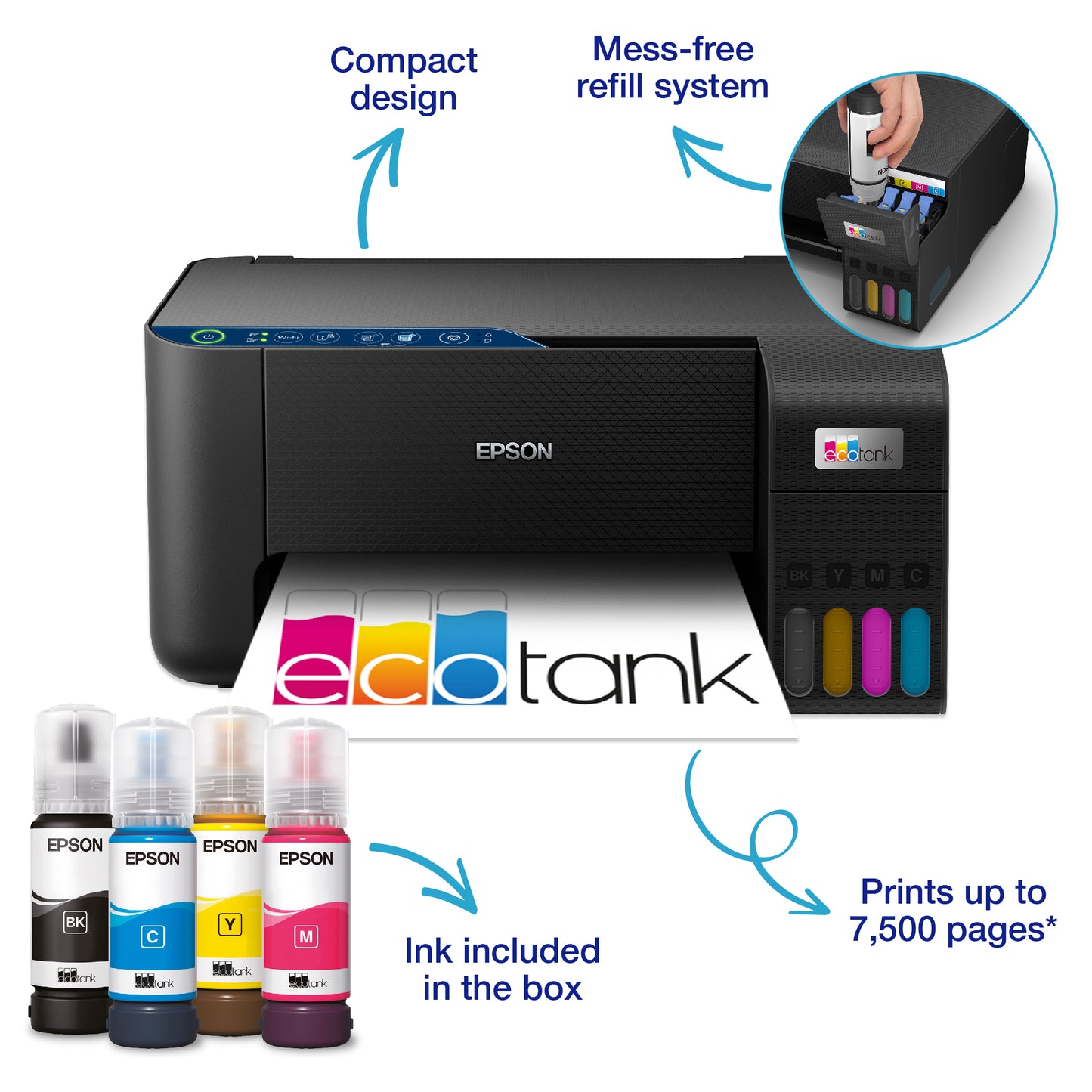 Epson EcoTank ET-2861 Printer
