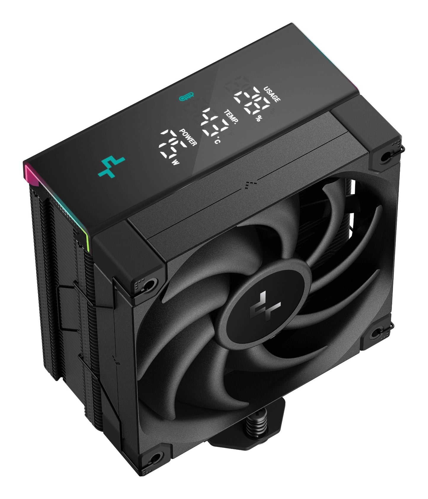 DeepCool AK400 Digital PRO Processor Air cooler 12 cm Black 1 pc(s) Cooling