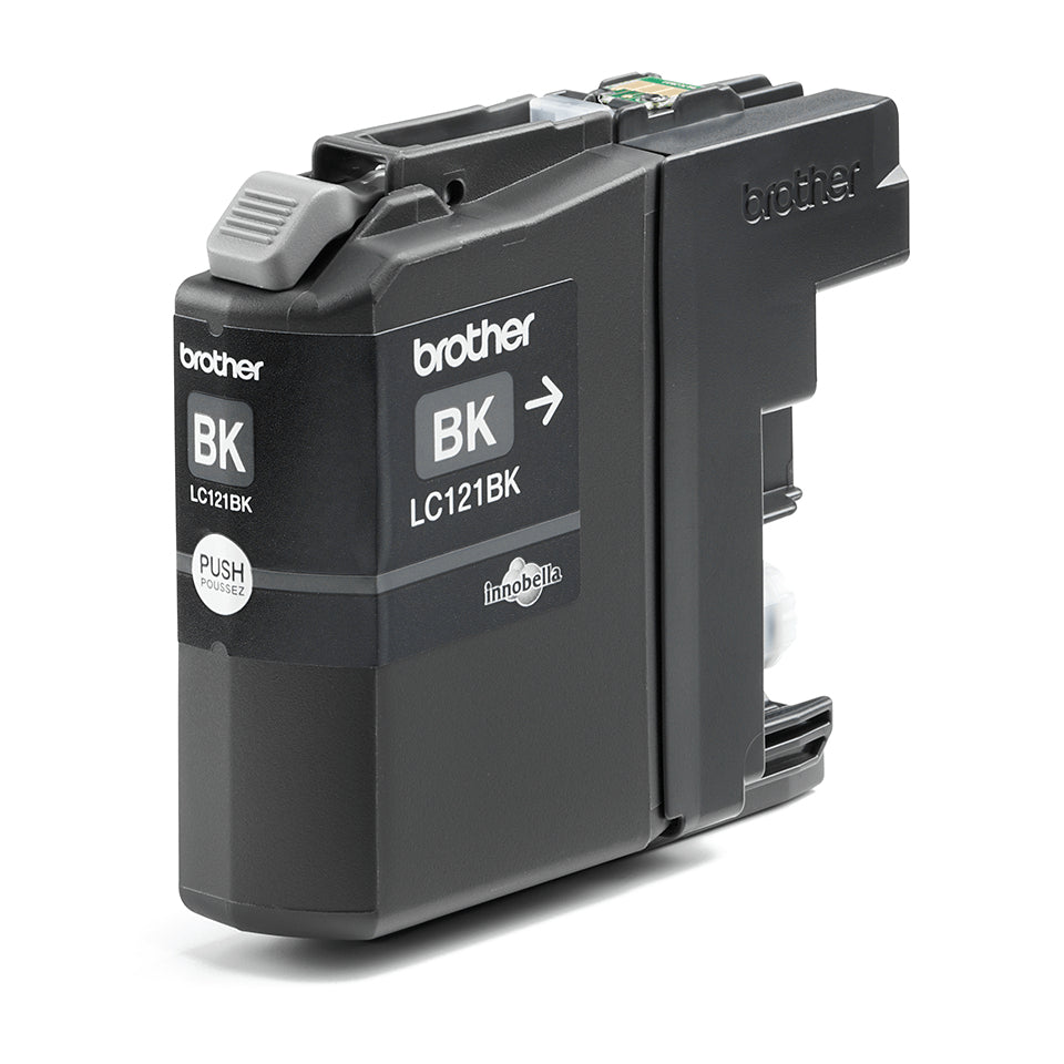 Brother LC-121BK Black Ink Cartridge (300 pages)