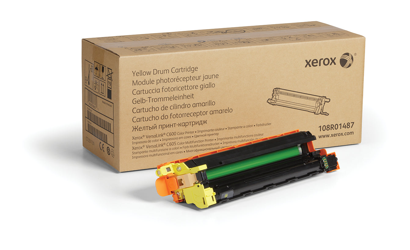 Xerox 108R01487 Yellow Toner Cartridge (40K pages)