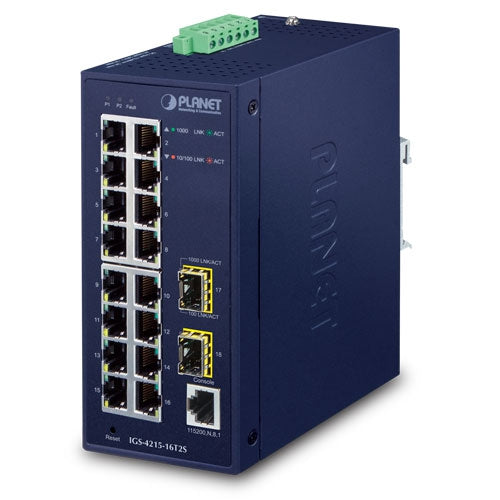 Planet IGS-4215-16T2S network switch