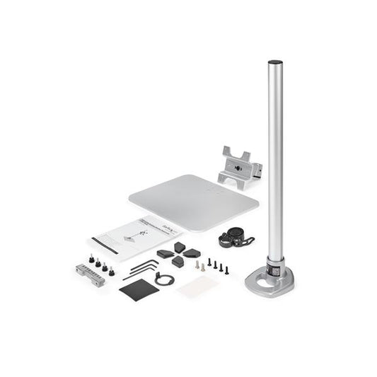 StarTech.com Single Monitor Stand - Adjustable - Steel - Silver - For up to 34" Mount