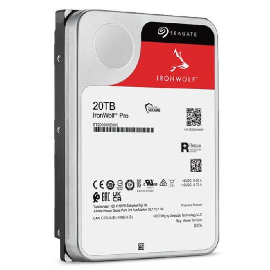 Seagate IronWolf Pro 20TB 3.5" 7200 RPM NAS HDD