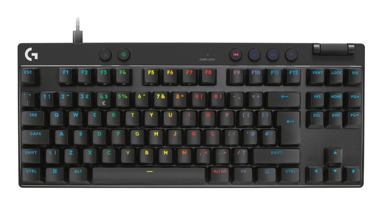 Logitech G 920-013232 QZERTY Wired Keyboard UK