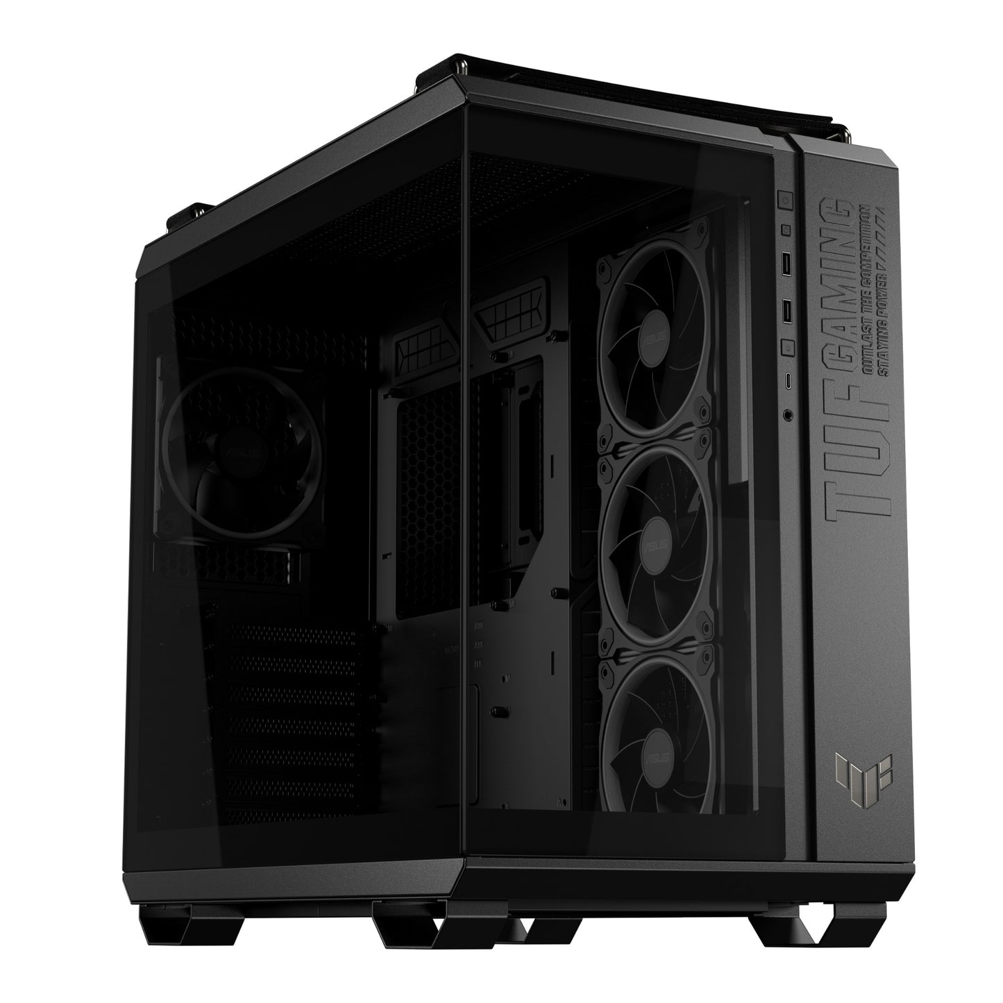 ASUS TUF GAMING GT502 Horizon TG ARGB Black Midi Tower PC Case