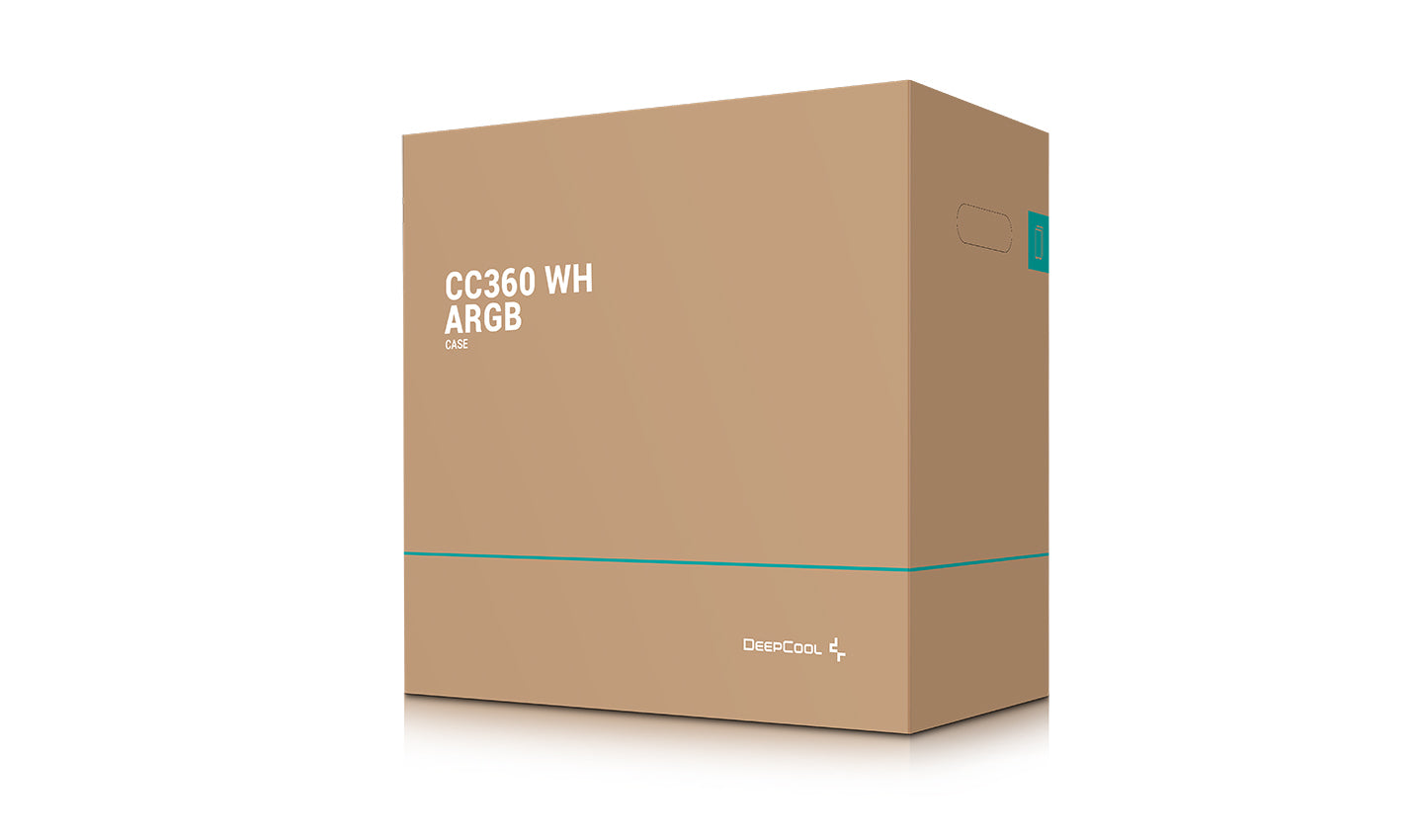 DeepCool CC360 WH ARGB Mini Tower White PC Case